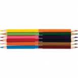 Creioane color cu 2 capete, 12 culori. Dmensiune 17,7 cm. NOU!!