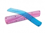 Rigla plastic flexibila 15 cm